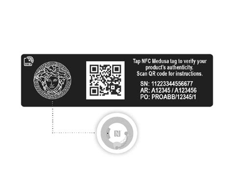 qr code versace|versace authentication check.